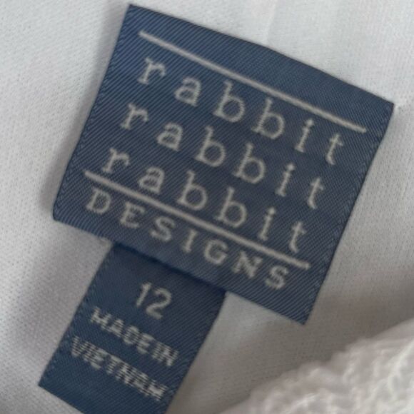 Rabbit Rabbit Rabbit White Crochet Overlay
Bell Sleeve Wedding Season Dress 12 - Picture 9 of 10